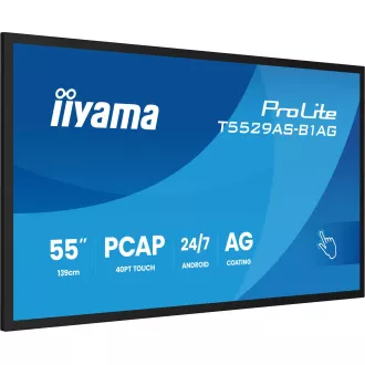 55" iiyama T5529AS-B1AG: IPS, 4K UHD, Android, 24/7