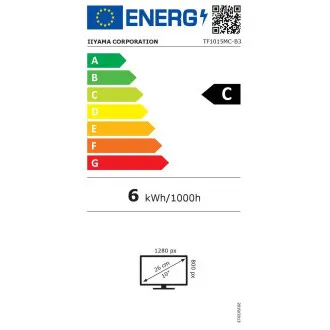 10" iiyama TF1015MC-B3: WXGA, 10P, VGA, HDMI, DP 10" iiyama TF1015MC-B3: WXGA, 10P, VGA, HDMI, DP