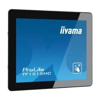 15" iiyama TF1515MC-B2: TN, XGA, kapacitivni, 10P, 350cd/m2, VGA, DP, HDMI, crni