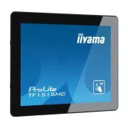 15" iiyama TF1515MC-B2: TN, XGA, kapacitivni, 10P, 350cd/m2, VGA, DP, HDMI, crni