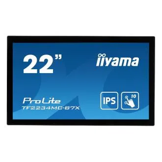 22" iiyama TF2234MC-B7X: IPS, FullHD, kapacitivni, 10P, 350cd/m2, VGA, DP, HDMI, IP65, crni 22" iiyama TF2234MC-B7X: IPS, FullHD, kapacitivni, 10P, 350cd/m2, VGA, DP, HDMI, IP65, crni