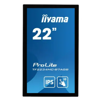 22" iiyama TF2234MC-B7AGB: IPS, FullHD, kapacitivni, 10P, 350cd/m2, VGA, HDMI, DP, IP65, crni 22" iiyama TF2234MC-B7AGB: IPS, FullHD, kapacitivni, 10P, 350cd/m2, VGA, HDMI, DP, IP65, crni