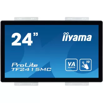 24" iiyama TF2415MC-B2: VA, FullHD, kapacitivni, 10P, 350cd/m2, VGA, DP, HDMI, crni 24" iiyama TF2415MC-B2: VA, FullHD, kapacitivni, 10P, 350cd/m2, VGA, DP, HDMI, crni