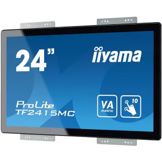 24" iiyama TF2415MC-B2: VA, FullHD, kapacitivni, 10P, 350cd/m2, VGA, DP, HDMI, crni