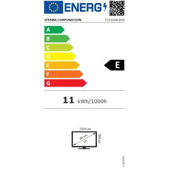 15" iiyama T1531SR-B1S:VA,1024x768,DP,HDMI 15" iiyama T1531SR-B1S:VA,1024x768,DP,HDMI