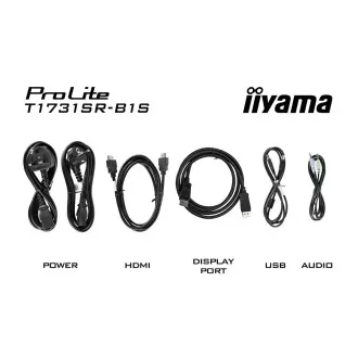 17" iiyama T1731SR-B1S - SXGA, 250cd, RES, IP54, CRNI 17" iiyama T1731SR-B1S - SXGA, 250cd, RES, IP54, CRNI