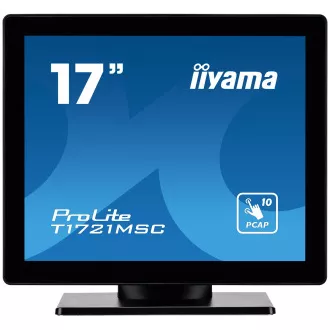 17" iiyama T1721MSC-B2: PCAP, 10P, HDMI, reprodukcija 17" iiyama T1721MSC-B2: PCAP, 10P, HDMI, reprodukcija