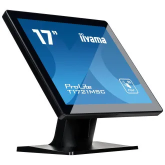 17" iiyama T1721MSC-B2: PCAP, 10P, HDMI, reprodukcija