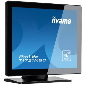 17" iiyama T1721MSC-B2: PCAP, 10P, HDMI, reprodukcija