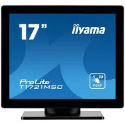 17" iiyama T1721MSC-B2: PCAP, 10P, HDMI, reprodukcija