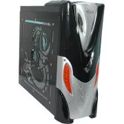 Acutake ACU-ALIEN/Midi Tower/Transpar./Crna