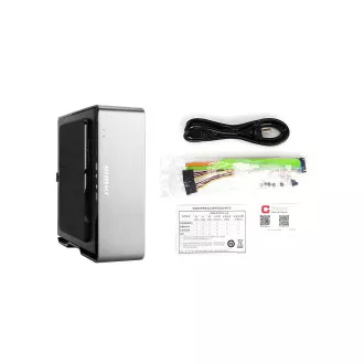 In-Win Chopin MAX srebrno kućište, miniITX +200W GOLD