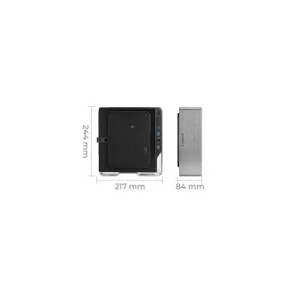 In-Win Chopin MAX srebrno kućište, miniITX +200W GOLD