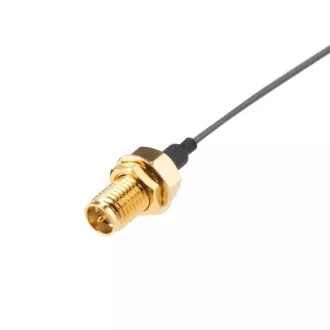 AKASA I-PEX MHF4L na RP-SMA F kabel s pletenicom 15 cm - 2 kom