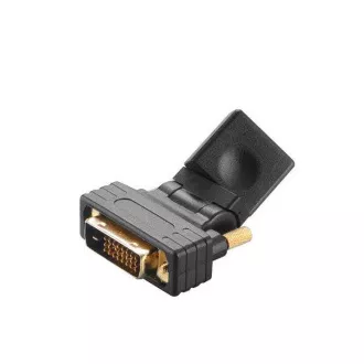 AKASA - smanjenje kuta DVI-D na HDMI AKASA - smanjenje kuta DVI-D na HDMI