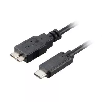 AKASA - USB 3.1 tip C na mikro B adapter - 100 cm AKASA - USB 3.1 tip C na mikro B adapter - 100 cm