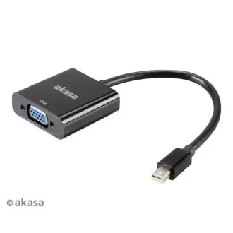 AKASA - miniDP na VGA adapter - 20 cm