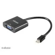 AKASA - miniDP na VGA adapter - 20 cm