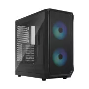 Fractal Design Focus 2 RGB Black TG Clear Tint/Midi Tower/Transpar./Crna