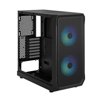 Fractal Design Focus 2 RGB Black TG Clear Tint/Midi Tower/Transpar./Crna