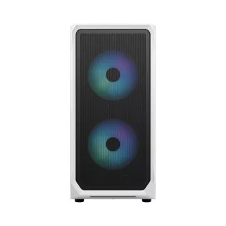 Fractal Design Focus 2 RGB White TG Clear Tint/Midi Tower/Transpar./Crno-bijelo