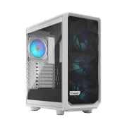 Fractal Design Meshify 2 Compact RGB White TG Clear Tint/Midi Tower/Transpar./White