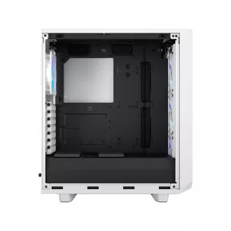 Fractal Design Meshify 2 Compact RGB White TG Clear Tint/Midi Tower/Transpar./White