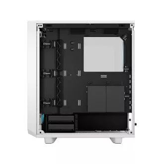 Fractal Design Meshify 2 Compact RGB White TG Clear Tint/Midi Tower/Transpar./White