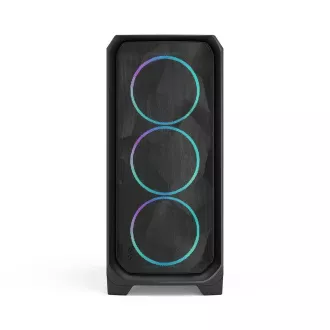 Fractal Design Meshify 3 TG/Midi Tower/Prozirno/Crno