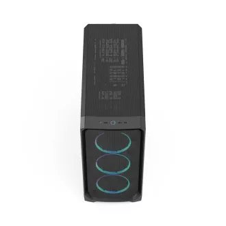 Fractal Design Meshify 3 XL/Veliki toranj/Prozirno/Crno