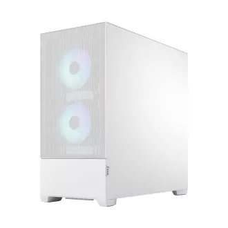 Fractal Design Pop Air RGB White TG Clear Tint/Midi Tower/Transpar./White