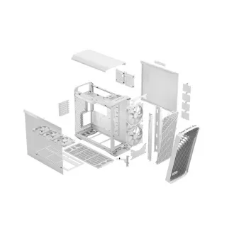 Fractal Design Torrent RGB Bijela TG Clear Tint/Midi Tower/Transpar./bijela