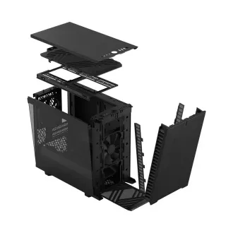 Fractal Design Define 7 Nano Black TG Light Tint/Mini ITX/Transpar./Crna