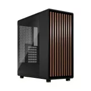 Fractal Design North ugljeno crna TG tamna/midi tower/prozirna/crna