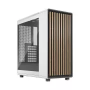 Fractal Design North Chalk White TG prozirna/midi tower/prozirna/bijela