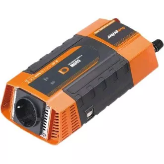 Pretvarač napona Carspa PID400 12V/230V+USB 400W, modificirani sinusni val, digitalni zaslon