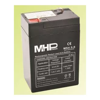 Pb baterija MHPower VRLA AGM 6V/4.5Ah (MS4.5-6)