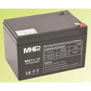 Pb baterija MHPower VRLA AGM 12V/12Ah (MS12-12)