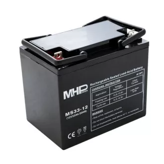 Pb baterija MHPower VRLA AGM 12V/33Ah (MS33-12) Pb baterija MHPower VRLA AGM 12V/33Ah (MS33-12)
