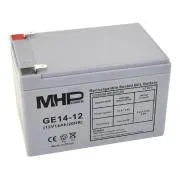 MHPower GE14-12 Gel baterija 12V/14Ah, Faston F2 - 6.3mm, Duboki ciklus