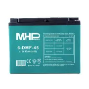 MHPower 6-DMF-45 Trakcijska gel baterija 12V/45Ah, terminal D3 - M6, duboki ciklus
