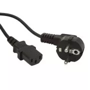 Gembird kabel za napajanje IEC C13, crni, 1.8m