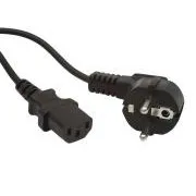 Gembird kabel za napajanje IEC C13, crni, 1.8m