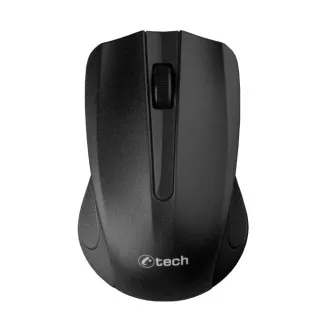 C-tech WLM-01/Uredski/Optički/1200 DPI/Bežični USB/Crni
