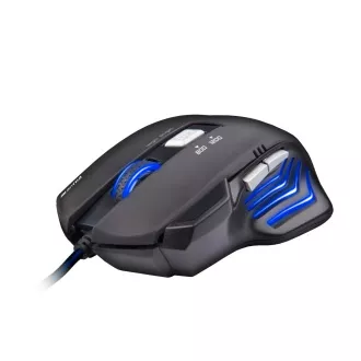 C-TECH Akantha/Igranje/Optički/Dešnjak/2400 DPI/Žični USB/Plavi