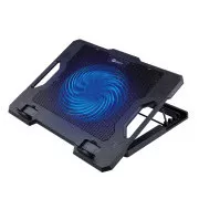 Podloga za hlađenje C-TECH CLP-S100, 17", 1x 140 mm, 2x USB, plavo pozadinsko osvjetljenje