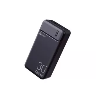 Powerbank C-tech 30000mAh, Li-Pol, 20W, USB-C/USB-A/micro USB Powerbank C-tech 30000mAh, Li-Pol, 20W, USB-C/USB-A/micro USB