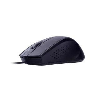 C-TECH miš WM-07/Ergonomski/Optički/Za dešnjake/1200 DPI/Žični USB/Crni