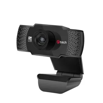 Web kamera C-TECH CAM-11FHD, 1080P, mikrofon, crna