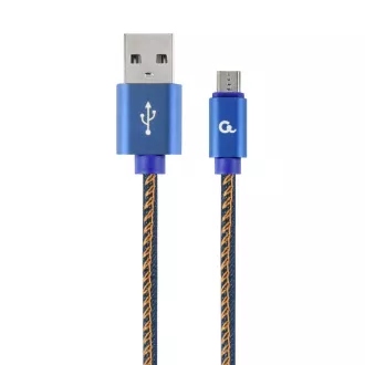 Gembird pleteni traper USB-A/microUSB kabel 1m